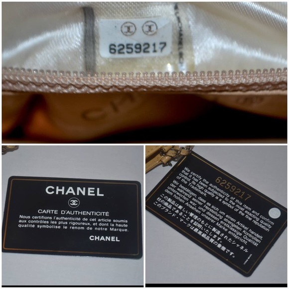 CHANEL Small Yellow Handbag Patent Leather - Picture 7 of 8